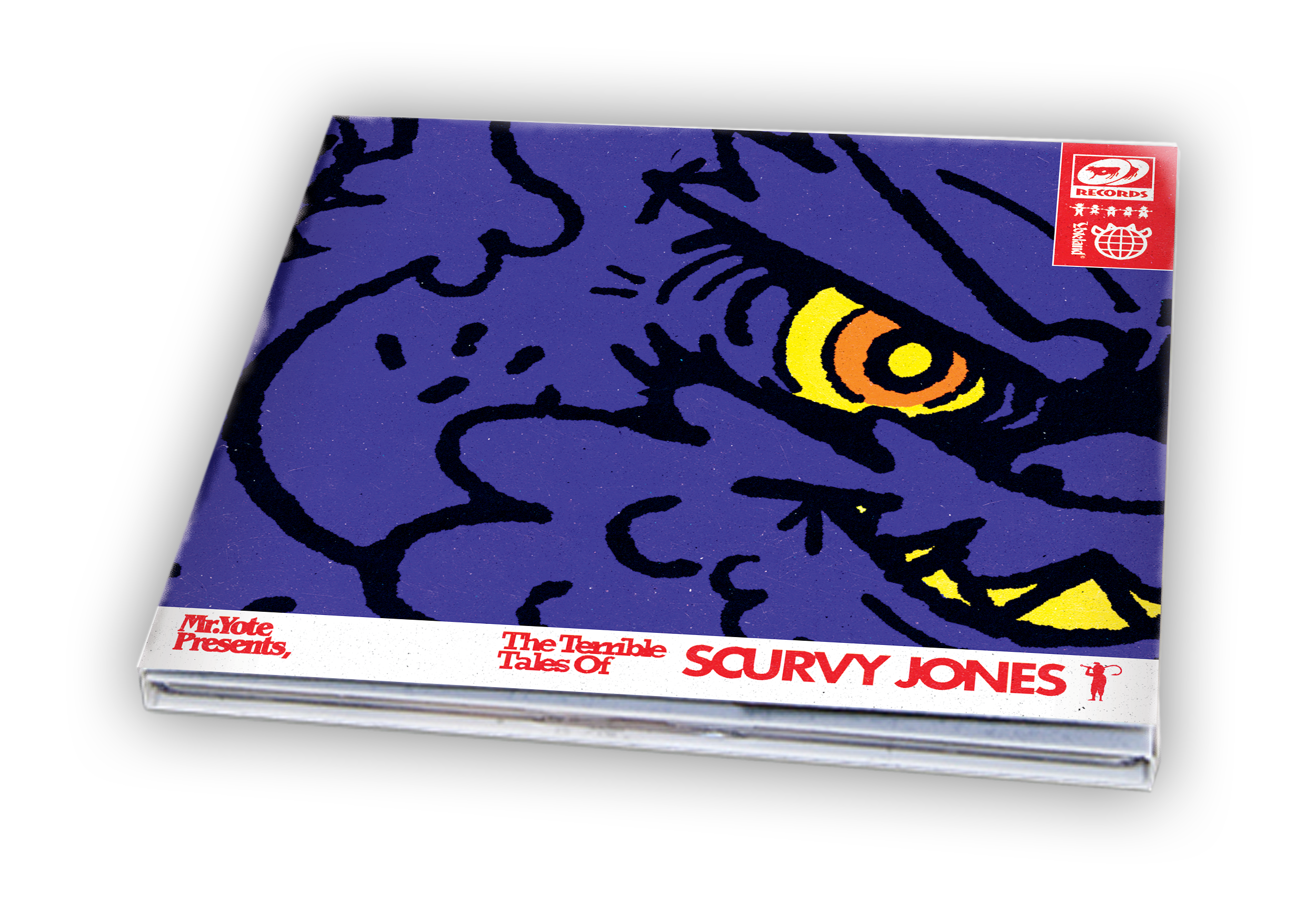 pre-order) the terrible tales of scurvy jones - CD [3 panel