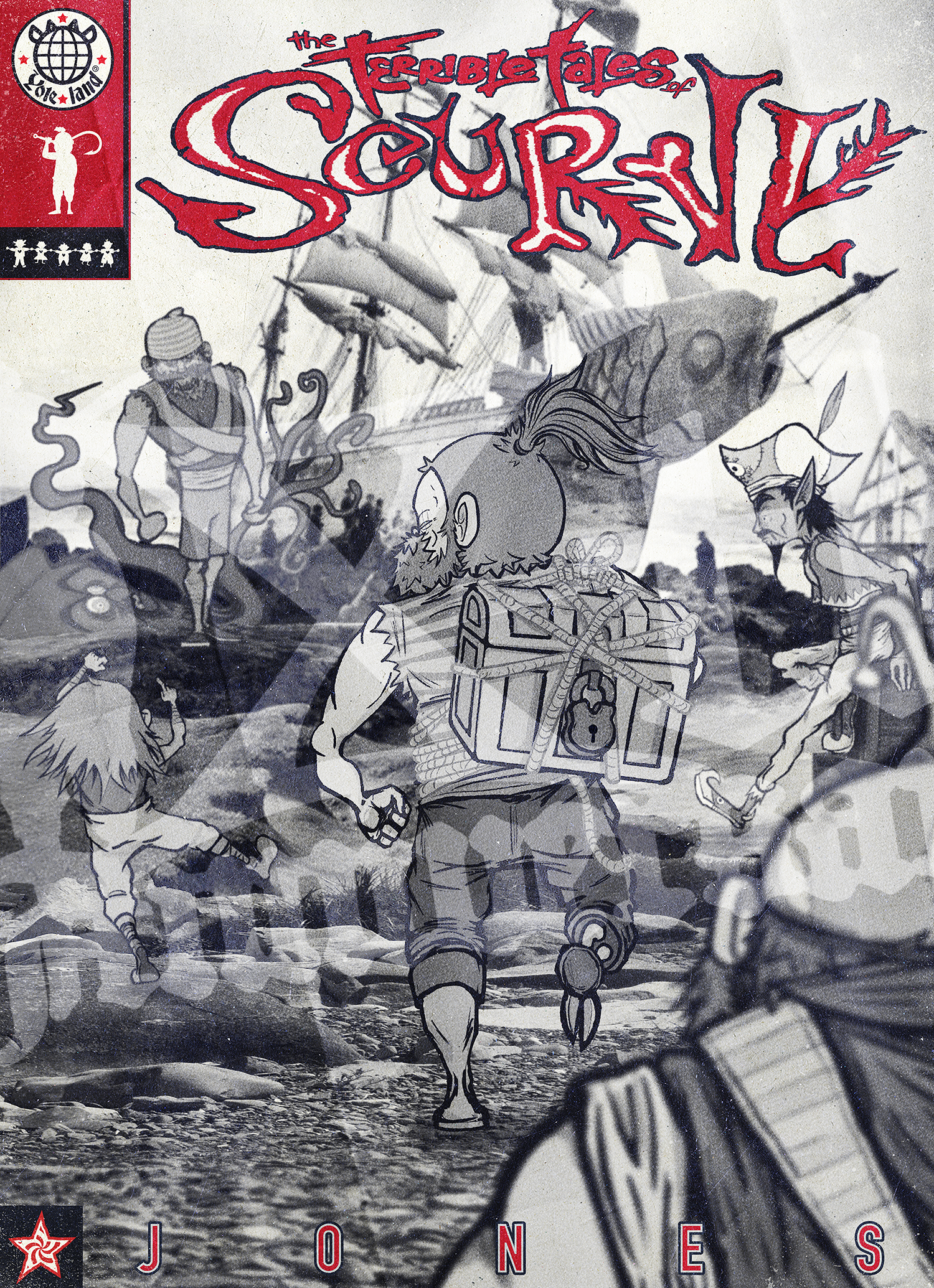 (pre-order) scurvy jones issue #1 - print