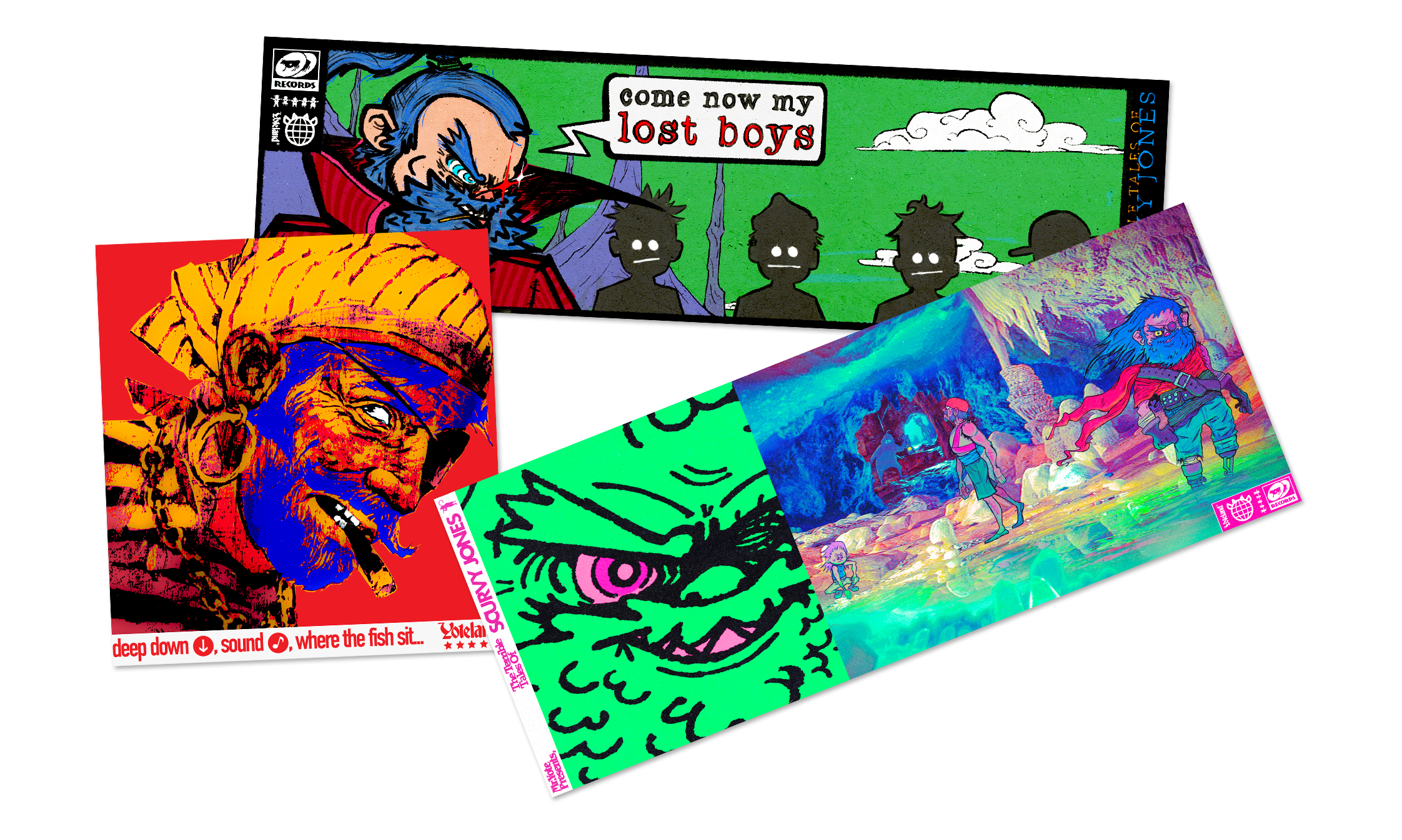 (pre-order) terrible tales - sticker pack