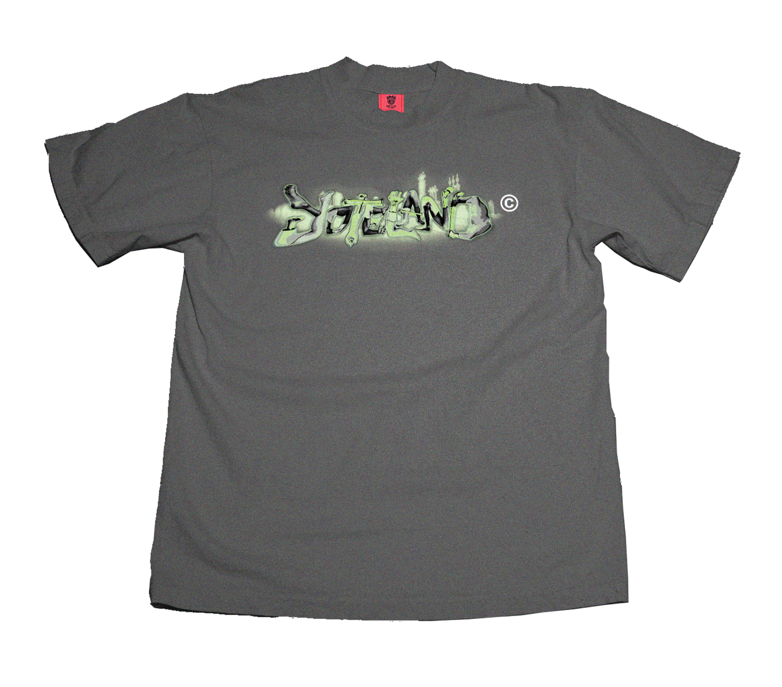 FRUNKSTON FORT TEE - CHARCOAL